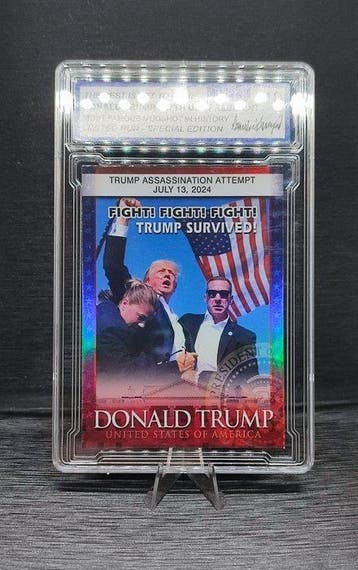 DONALD TRUMP 47th U.S. President - 1 Card, Nieuw
