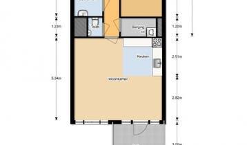 Te Huur 3 Kamer Appartement Anubisstraat Almere, Direct bij eigenaar, Almere, Appartement, Almere