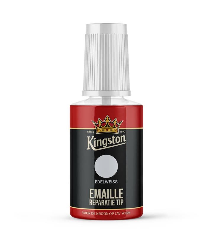 Kingston emaille reparatie tip mat, 20 ml, edelweiss, ral, Doe-het-zelf en Verbouw, Verf, Beits en Lak, Nieuw, Verzenden