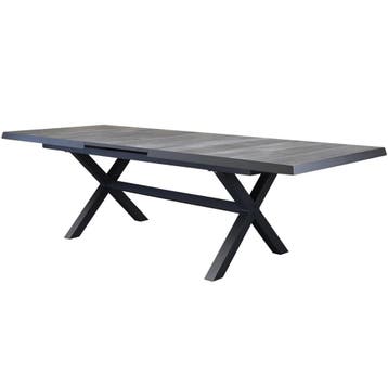 San Diego uitschuifbare dining tuintafel 204-264x100xH74 cm, Tuin en Terras, Tuintafels, Ophalen of Verzenden, Nieuw