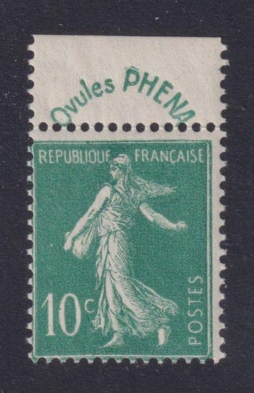 Frankrijk 1924/1926 - Semeuse, 10c groen n° 188,, Gestempeld
