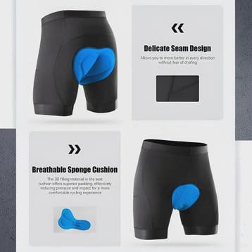 Heren Fietsbroek Performance met 3D Pad - Ademend, Sneldroge, Verzenden, Nieuw