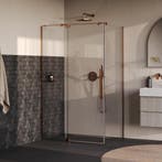 Brauer Stellar - Douchecabine met Draaideur - Helder Glas -, Ophalen of Verzenden, Nieuw, Rvs