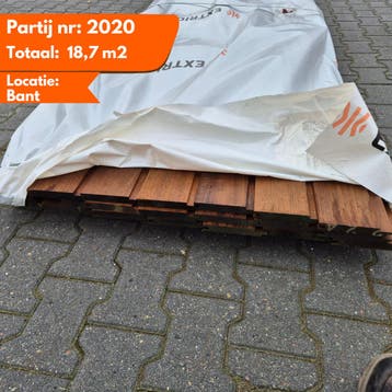 Partij Thermo Frake Channelsiding 3340-4540x140-130x20mm, Doe-het-zelf en Verbouw, Ophalen of Verzenden, Nieuw