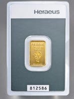 5 gram - Goud .999 - Heraeus, Germany - Verzegeld, Postzegels en Munten, Edelmetalen en Baren