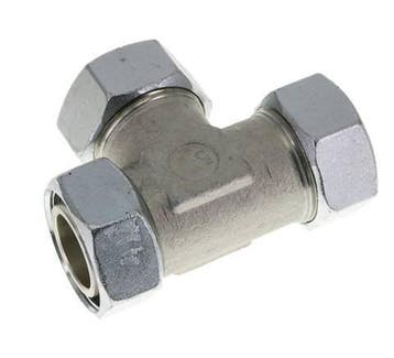 35L Zink Geplateerd Staal Rechte Hoek T-Stuk Snij Fitting, Verzenden, Nieuw
