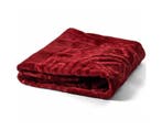 Sleeptime Embossed Zeta Deken Rood, Huis en Inrichting, Nieuw