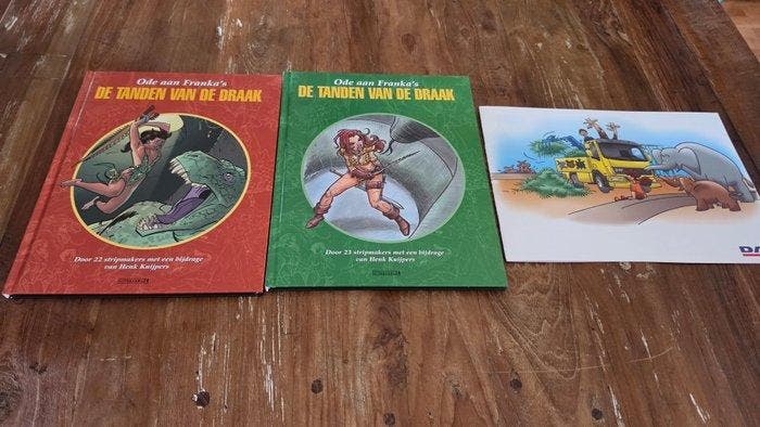 Franka 1 & 2 - Ode aan Frankas De tanden van de draak /, Boeken, Stripboeken