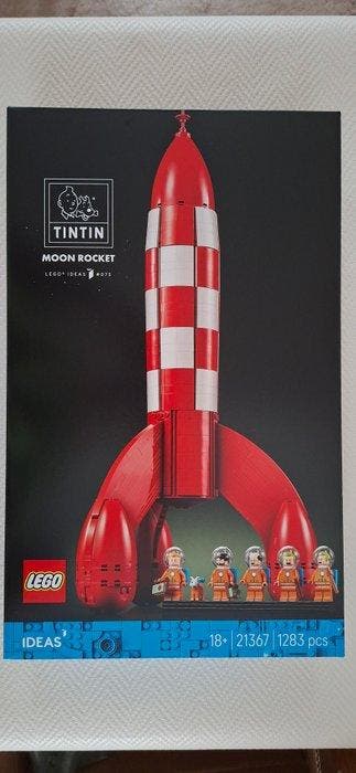 Lego Set - Ideas (CUUSOO) - Tintin Moon Rocket (Set 21367), Kinderen en Baby's, Nieuw