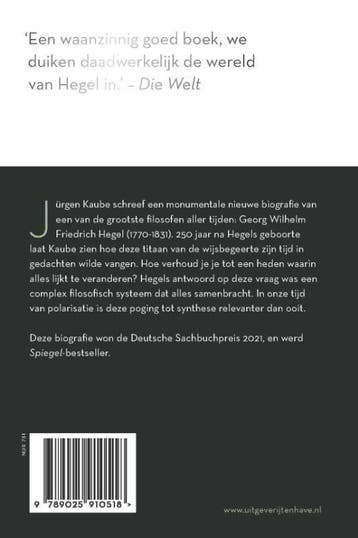 Hegel 9789025910518 Jurgen Kaube, Boeken, Verzenden, Gelezen, Jurgen Kaube