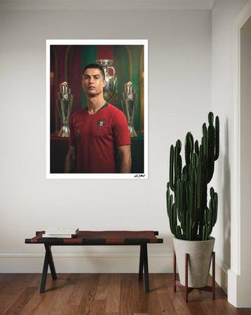 ANDSAL - Cristiano Ronaldo 7 Proud of Portugal Trophy One of, Nieuw