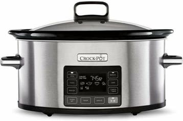 Crock-Pot Slowcooker 5.6L | Retourdeal 54% Korting, Ophalen of Verzenden, Zo goed als nieuw