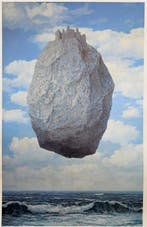 René Magritte (1898-1967) - Le Château des Pyrénées, 1959