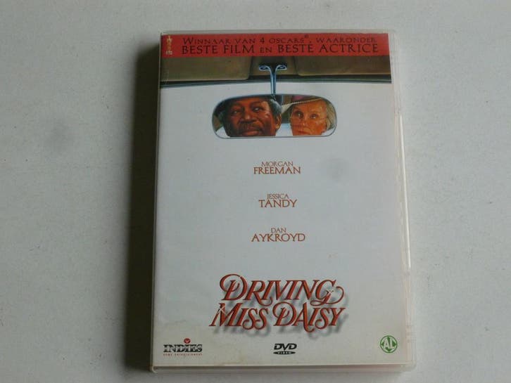 Driving Miss Daisy - Morgan Freeman , Jessica Tandy (DVD), Cd's en Dvd's, Dvd's | Klassiekers, Zo goed als nieuw, Ophalen of Verzenden