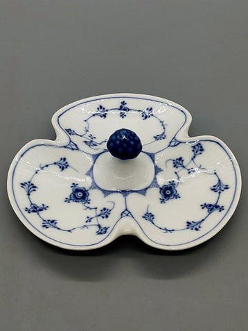 Royal Copenhagen - Schotel - Selten 1897 Musselmalet Gerippt
