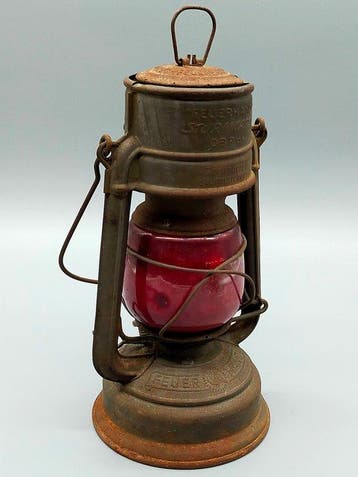 Olielamp - Alte Feuerhand 276 Sturmkappe petroleumlamp –
