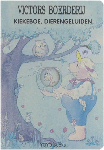 Kinderboek Kiekeboe, dierengeluiden, Boeken, Verzenden, Gelezen
