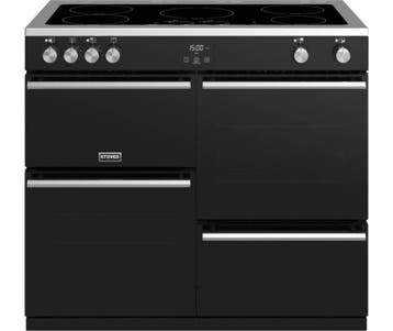 Stoves Precision S1000 Deluxe Ei Zwart, Ophalen of Verzenden, Nieuw