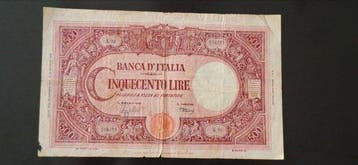 Italië. - 500 Lire - 1944 - Pick 70d (Zonder minimumprijs)