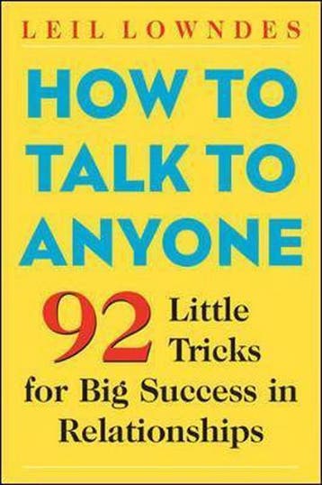 How To Talk To Anyone 9780071418584 Leil Lowndes, Verzenden, Gelezen, Leil Lowndes