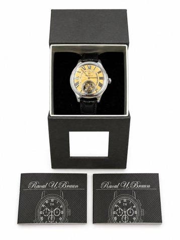 Raoul U Braun - Tourbillon Champagne BRAND NEW* - Heren -, Nieuw