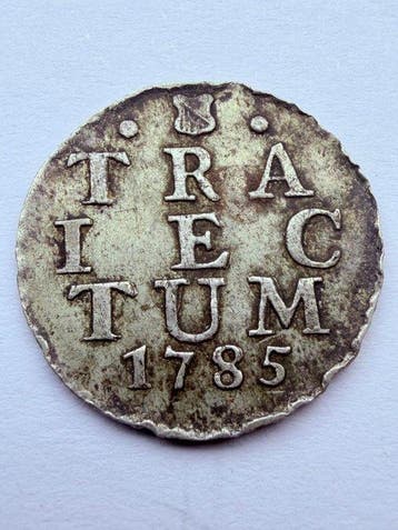 Nederland, Utrecht Wapenstuiver 1785 (Zonder minimumprijs)
