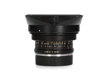 Leica Super-Angulon-R 21mm f/4 - Groothoeklens, Ophalen of Verzenden, Zo goed als nieuw, Leica