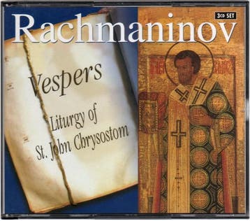 cd - Sergei Rachmaninoff - Vespers u002F Liturgy Of St...., Verzenden, Zo goed als nieuw