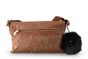 Kipling Schoudertas Bruin, Verzenden, Zo goed als nieuw, Bruin