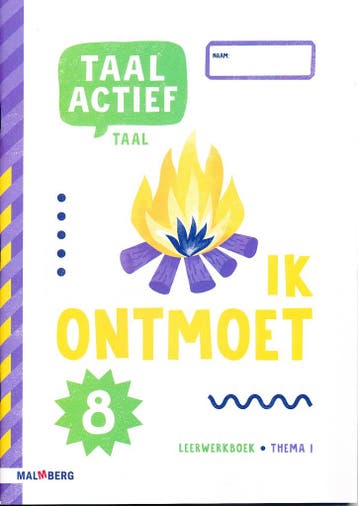 Taal Actief versie 5 Leerwerkboek Taal thema 1 groep 8, Verzenden, Nieuw