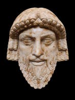 sculptuur, Decorazione Da Parete  Testa Di Zeus  - 32 cm -, Antiek en Kunst