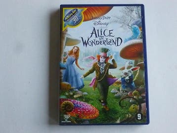 Alice in Wonderland - Tim Burton / Johnny Depp Disney (DVD), Ophalen of Verzenden, Zo goed als nieuw