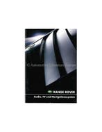 2001 RANGE ROVER AUDIO, TV & NAVIGATIESYSTEEM, Nieuw, Author