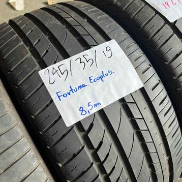 2 x Fortuna 245-35-19 Zomerbanden 8,5mm, 19 inch, Ophalen of Verzenden, Band(en), Personenwagen