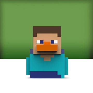Minecraft Tubbz Mini PVC Figure Steve 5 cm (Thema), Verzenden, Zo goed als nieuw
