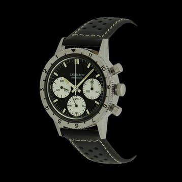Landeron Tricompax Panda Mecanique - Heren - na 2025, Nieuw