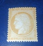 Frankrijk 1873 - Cérès 15c bistre - Yvert et Tellier n°55, Gestempeld