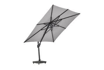Suns Palmoli parasol 300 x 400 cm carbon light grey |, Ophalen of Verzenden, Nieuw