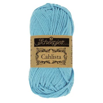 Scheepjes Cahlista 50g - 510 Sky Blue, Ophalen of Verzenden, Nieuw, Breien of Haken, Wol of Garen