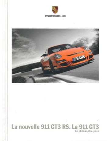 2007 PORSCHE 911 GT3 + RS HARDCOVER BROCHURE FRANS, Nieuw, Porsche, Author