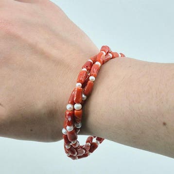 Bloedkoraal - Zilver - Armband - CORALLO MEDITERRANEO