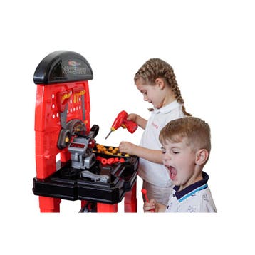 KS Tools Kinderwerkbank met Gereedschap 78-delig, Verzenden, Nieuw