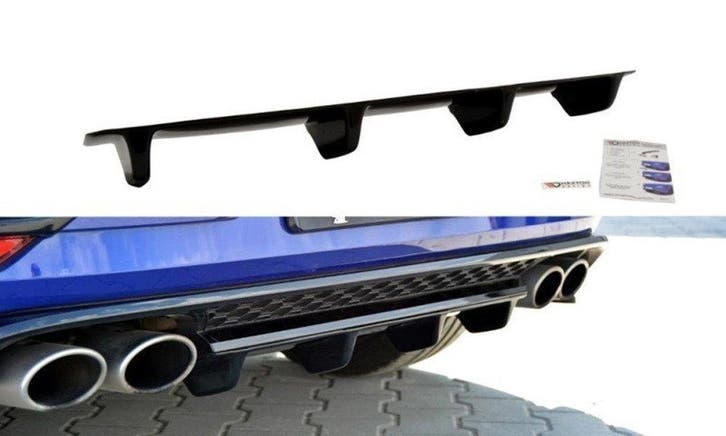 Diffuser VW Golf 7 R Glans Zwart, Auto-onderdelen, Overige Auto-onderdelen, Ophalen of Verzenden