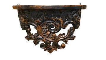 Wandtafel - Hout - Houten wandconsole, Antiek en Kunst