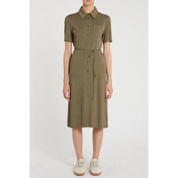 Pennyblack • kaki groene blouse jurk • 36 (IT42), Kleding | Dames, Verzenden, Nieuw, Pennyblack, Maat 36 (S)