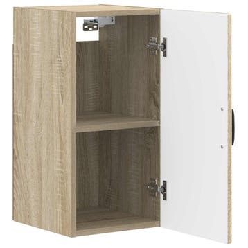 vidaXL Badkamer wandkast UTRECHT Sonoma Eiken 30 x 31 x 59, Verzenden, Nieuw