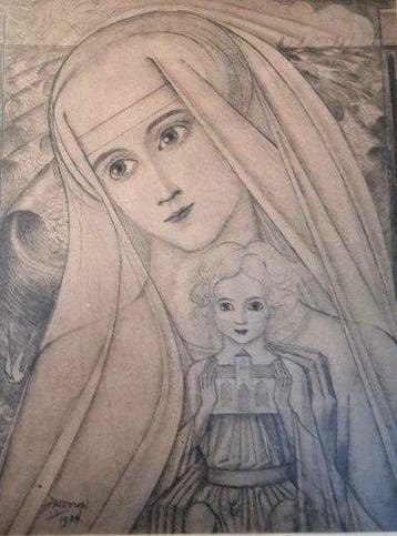 Jan Toorop (1858-1928) - Madonna aan zee