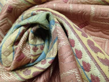 Damasco darredo E 610 Maat 5,80 x 1,40 m - Textiel - 580 cm
