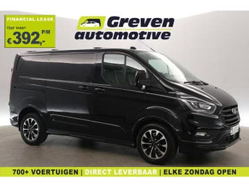 Ford Transit Custom 2.0 TDCI Sport 185PK L1H1 | Automaat |, Automaat, Zwart, Diesel, Nieuw