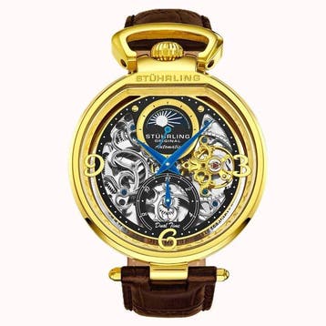 Stührling Original - Automatic - Moon Sun - Dual Time -, Nieuw